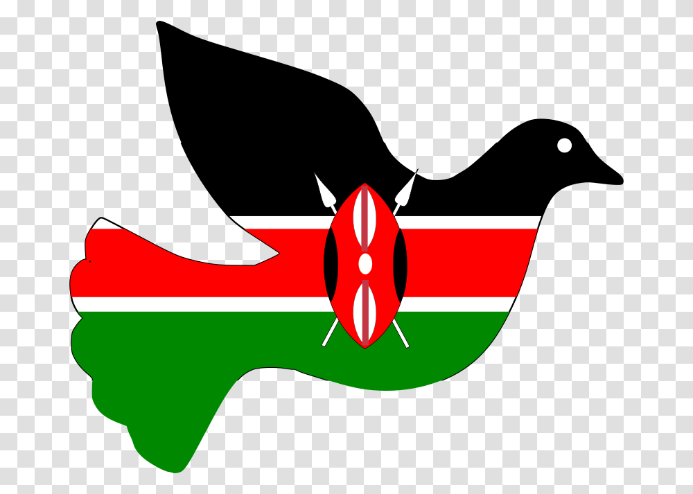Free Clipart Kenya Peace Dove J Iglar, Star Symbol, Logo, Trademark Transparent Png