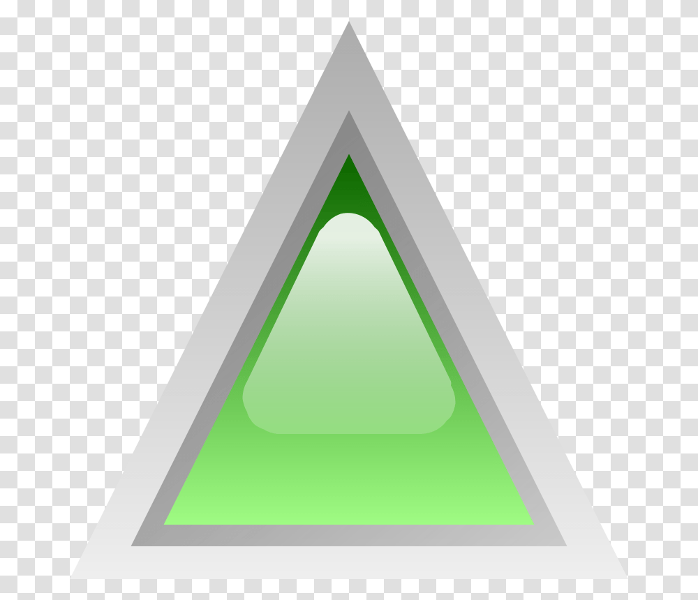 Free Clipart Led Triangular Green Anonymous, Triangle, Rug Transparent Png