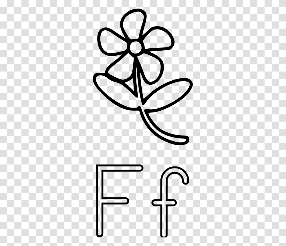 Free Clipart Letra F De Flor Migranerp, Gray, World Of Warcraft Transparent Png