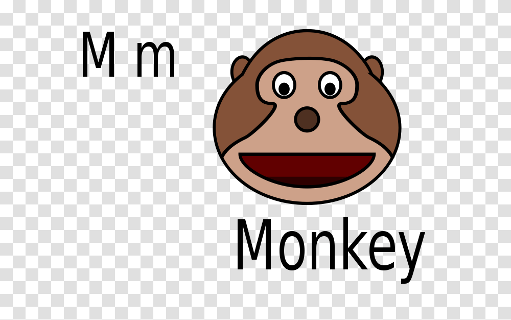 Free Clipart M For Monkey Pranav, Label, Word, Animal, Mammal Transparent Png