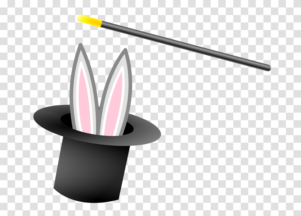 Free Clipart Magic Hat And Wand Nath R Anonymous, Weapon, Weaponry Transparent Png