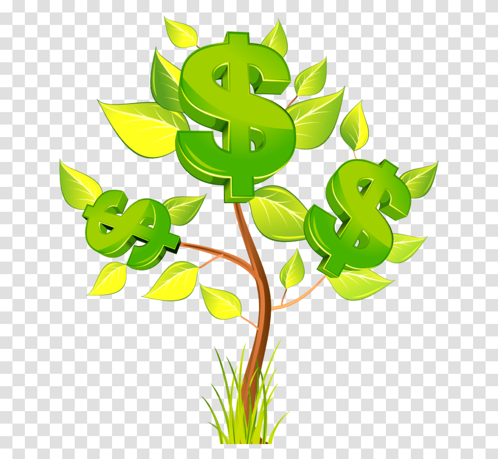 Free Clipart Money Tree Money Tree Clipart, Plant, Graphics, Leaf, Text Transparent Png