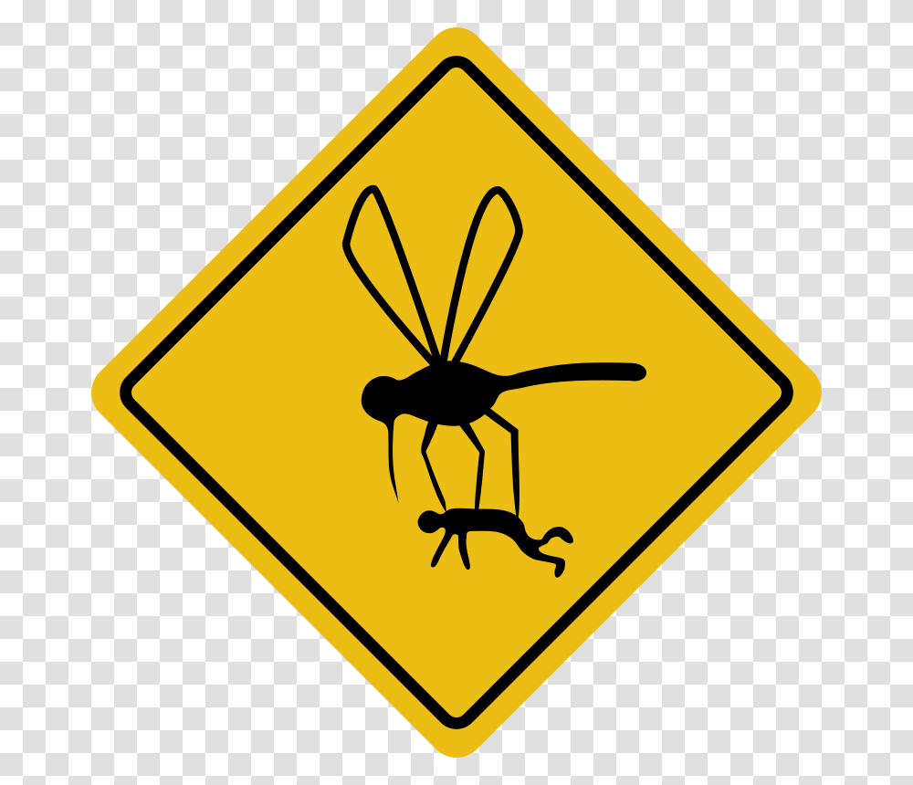 Free Clipart Mosquito Hazard Rones, Road Sign, Stopsign Transparent Png