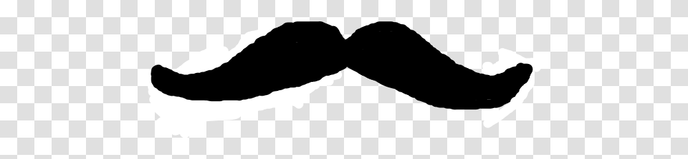 Free Clipart Mustache Juliamatic Outline Image Of Moustache, Animal, Mammal, Logo Transparent Png