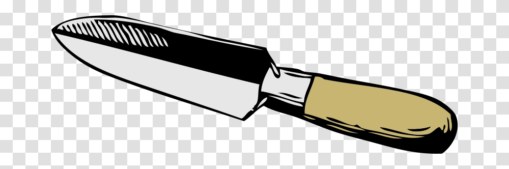 Free Clipart Narrow Trowel Johnny Automatic, Weapon, Weaponry, Blade, Knife Transparent Png