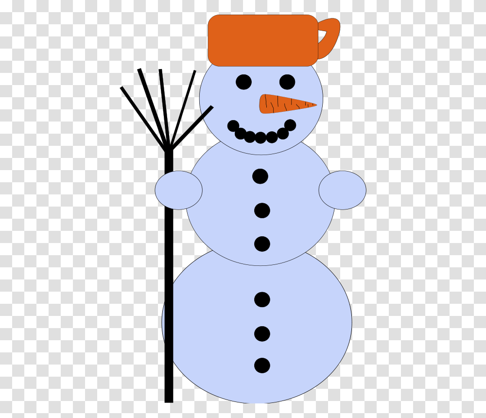 Free Clipart, Nature, Outdoors, Snow, Snowman Transparent Png