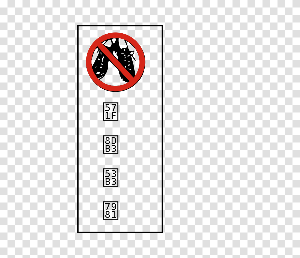 Free Clipart No Shoes Allowed, Logo, Trademark, Sign Transparent Png