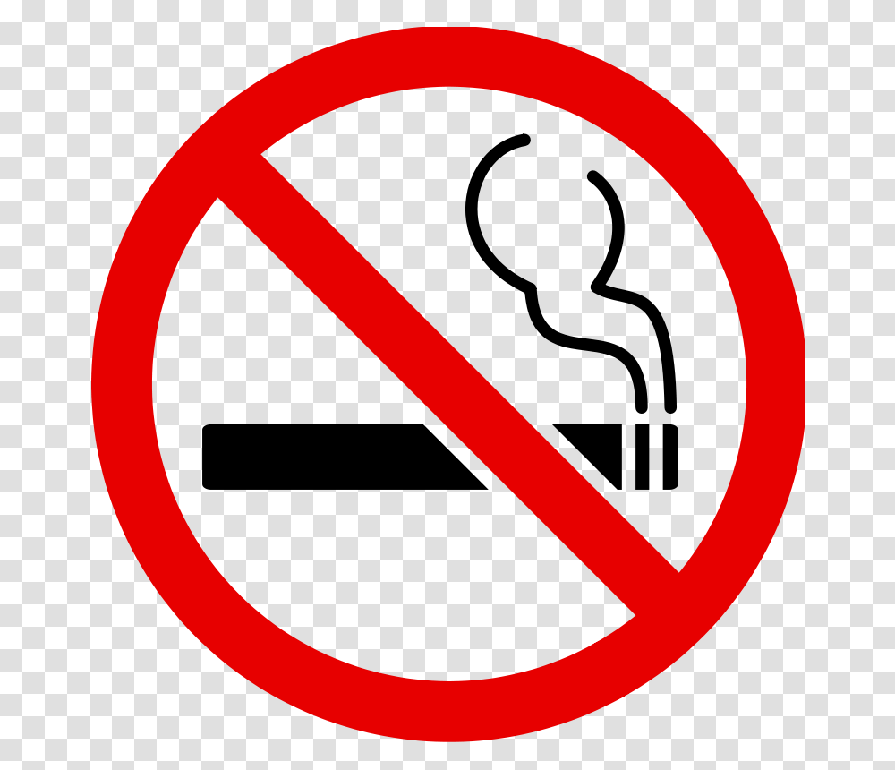 Free Clipart No Smoking Sign Tribut, Road Sign, Stopsign Transparent Png