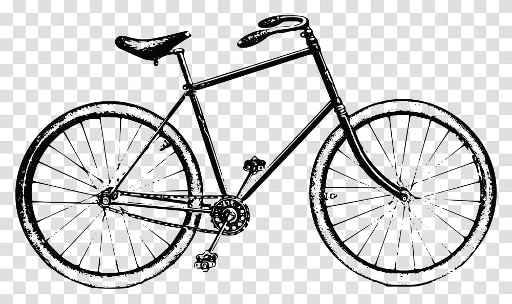 Free Clipart Of A Bicycle, Vehicle, Transportation, Bike, Wheel Transparent Png