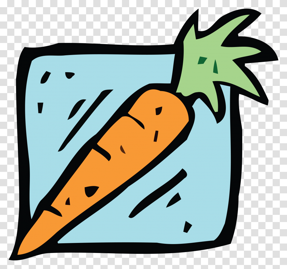 Free Clipart Of A Carrot, Plant, Food, Fruit Transparent Png