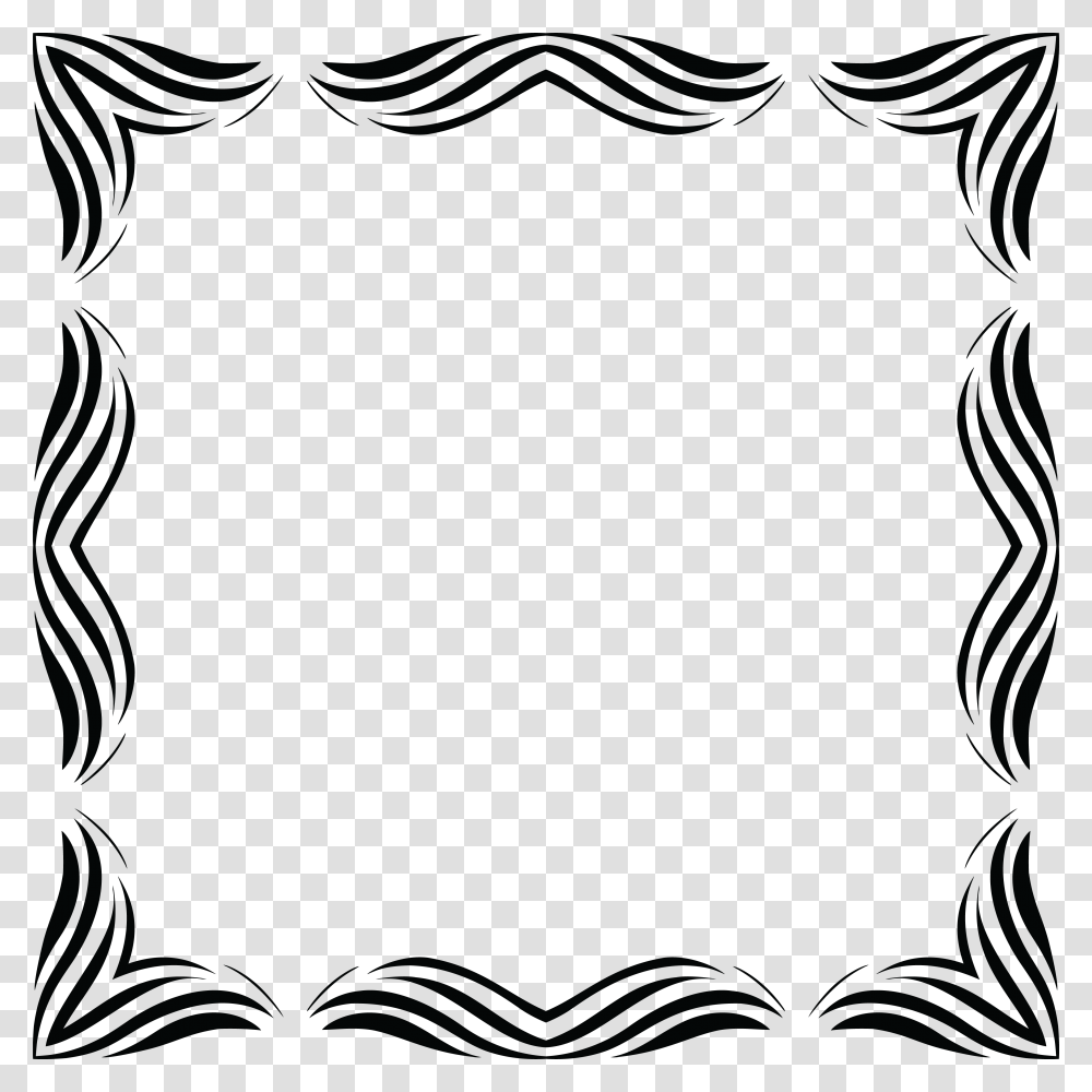 Free Clipart Of A Decorative Border, Texture, T-Shirt Transparent Png