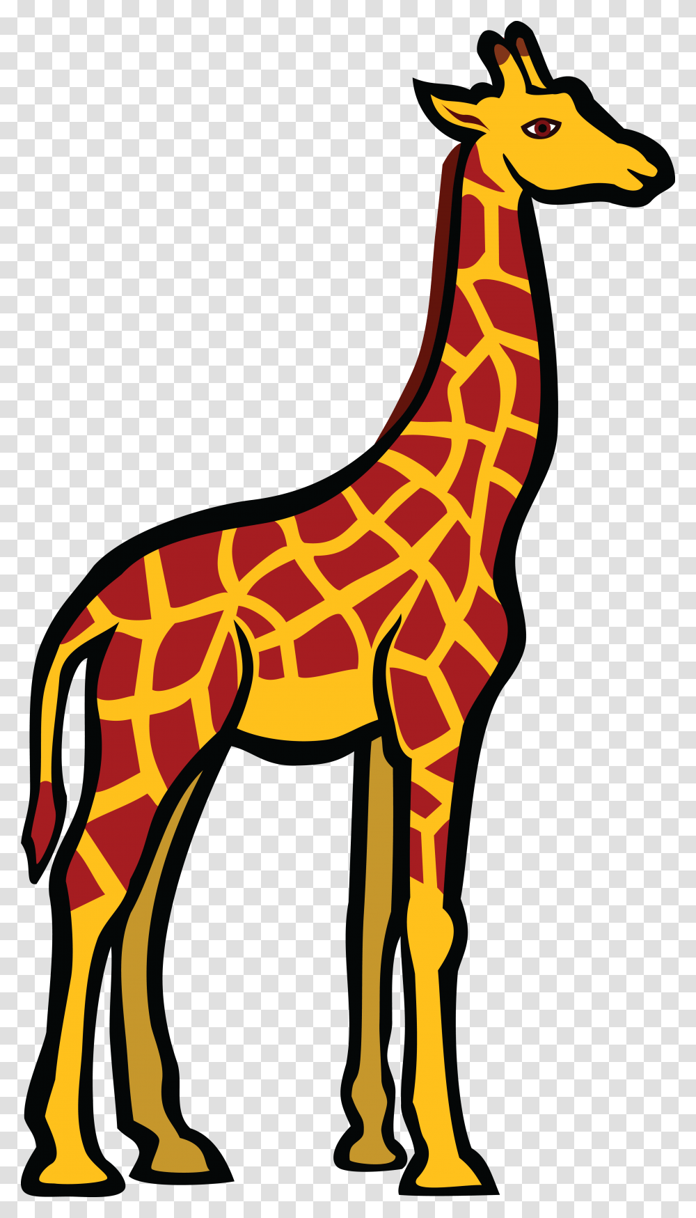 Free Clipart Of A Giraffe, Wildlife, Mammal, Animal, Antelope Transparent Png