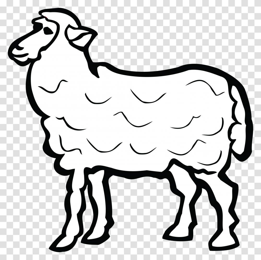 Free Clipart Of A Lamb, Animal, Mammal, Goat, Bird Transparent Png