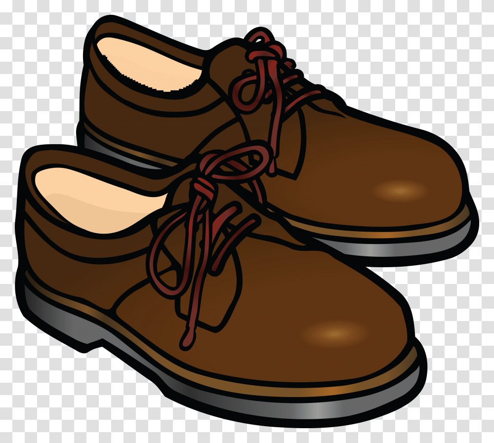 Free Clipart Of A Pair Of Mens Shoes, Apparel, Footwear, Chess Transparent Png