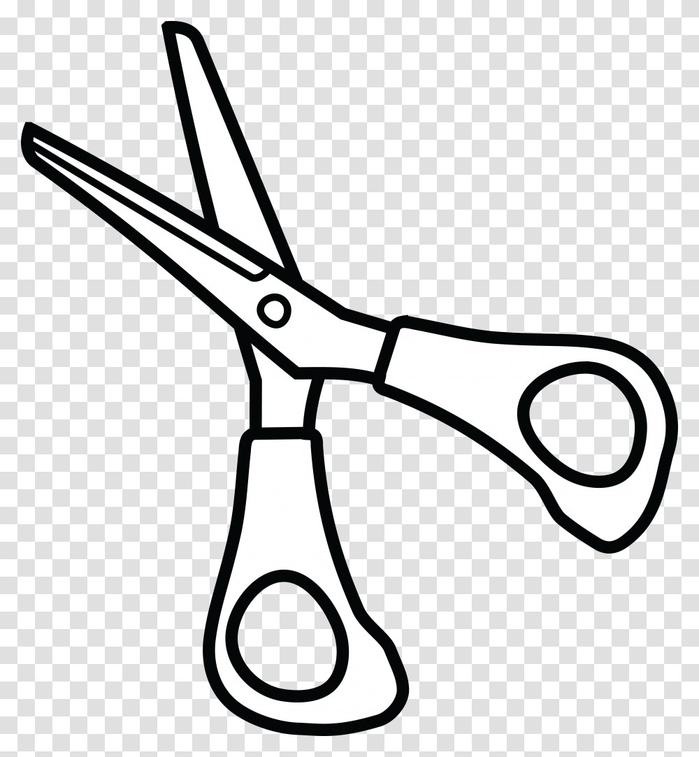 Free Clipart Of A Pair Of Scissors, Blade, Weapon, Weaponry, Shears Transparent Png