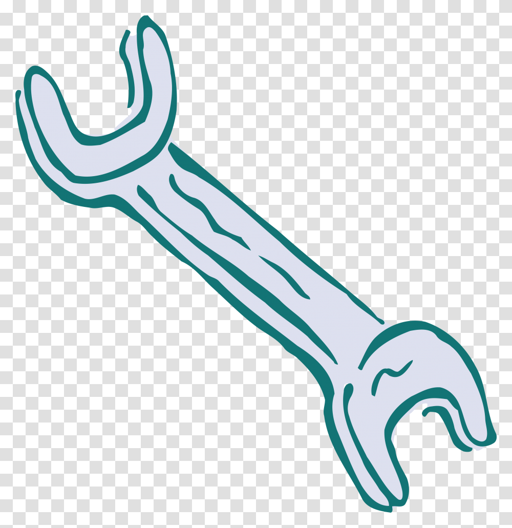 Free Clipart Of A Spanner Wrench, Axe, Tool, Hammer Transparent Png