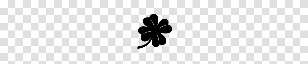 Free Clipart Of A St Paddys Day Solid Green Shamrock Four Leaf, Gray, World Of Warcraft Transparent Png