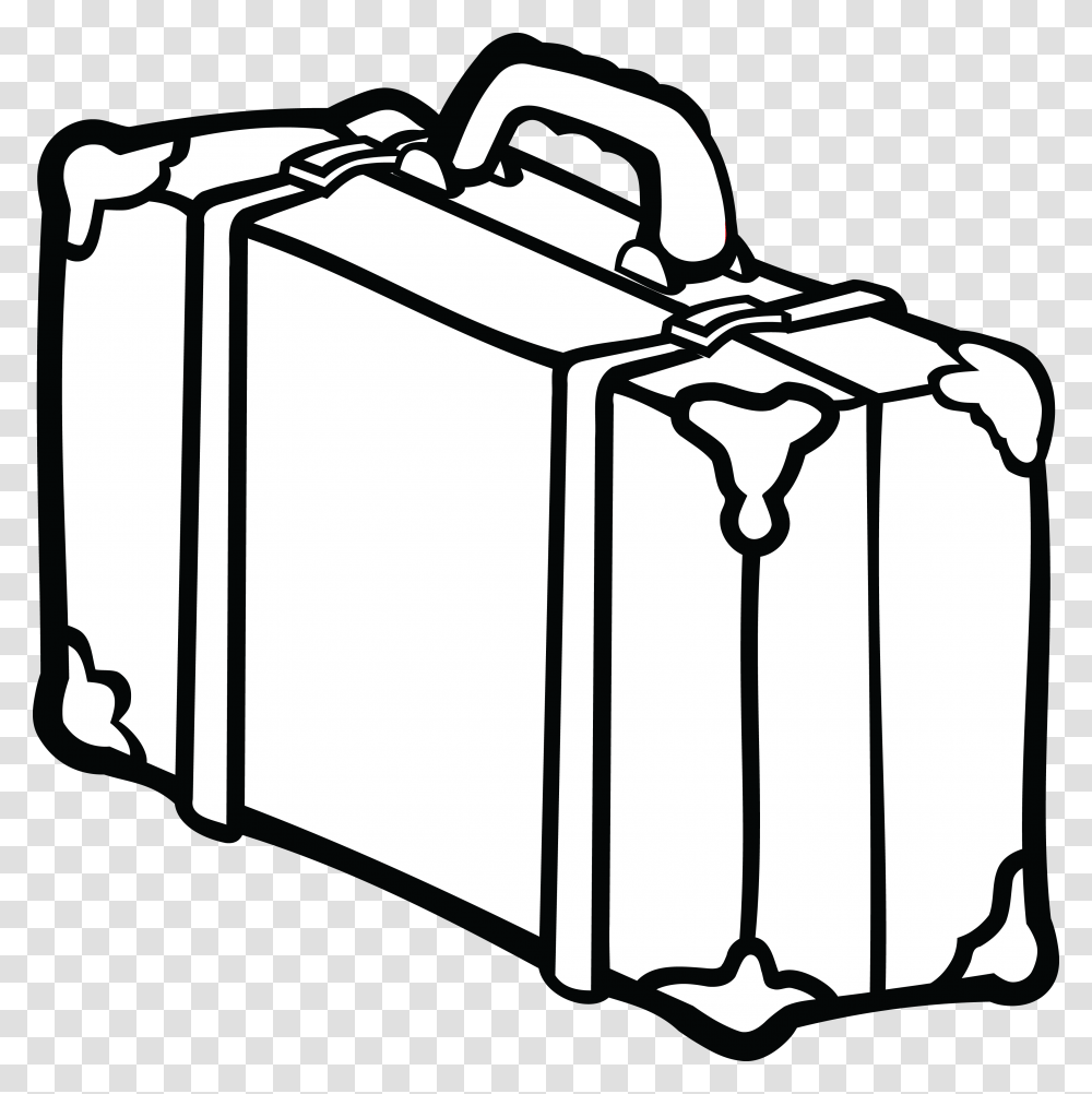 Free Clipart Of A Suitcase, Briefcase, Bag, Lamp Transparent Png