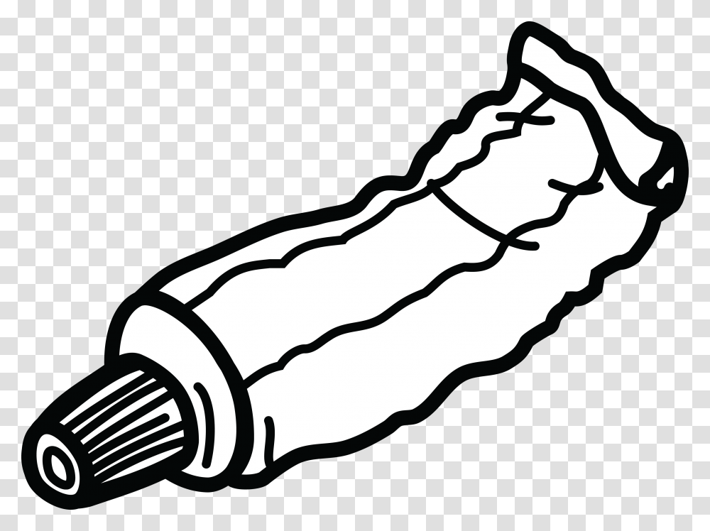 Free Clipart Of A Tube Container Of Toothpaste, Food Transparent Png