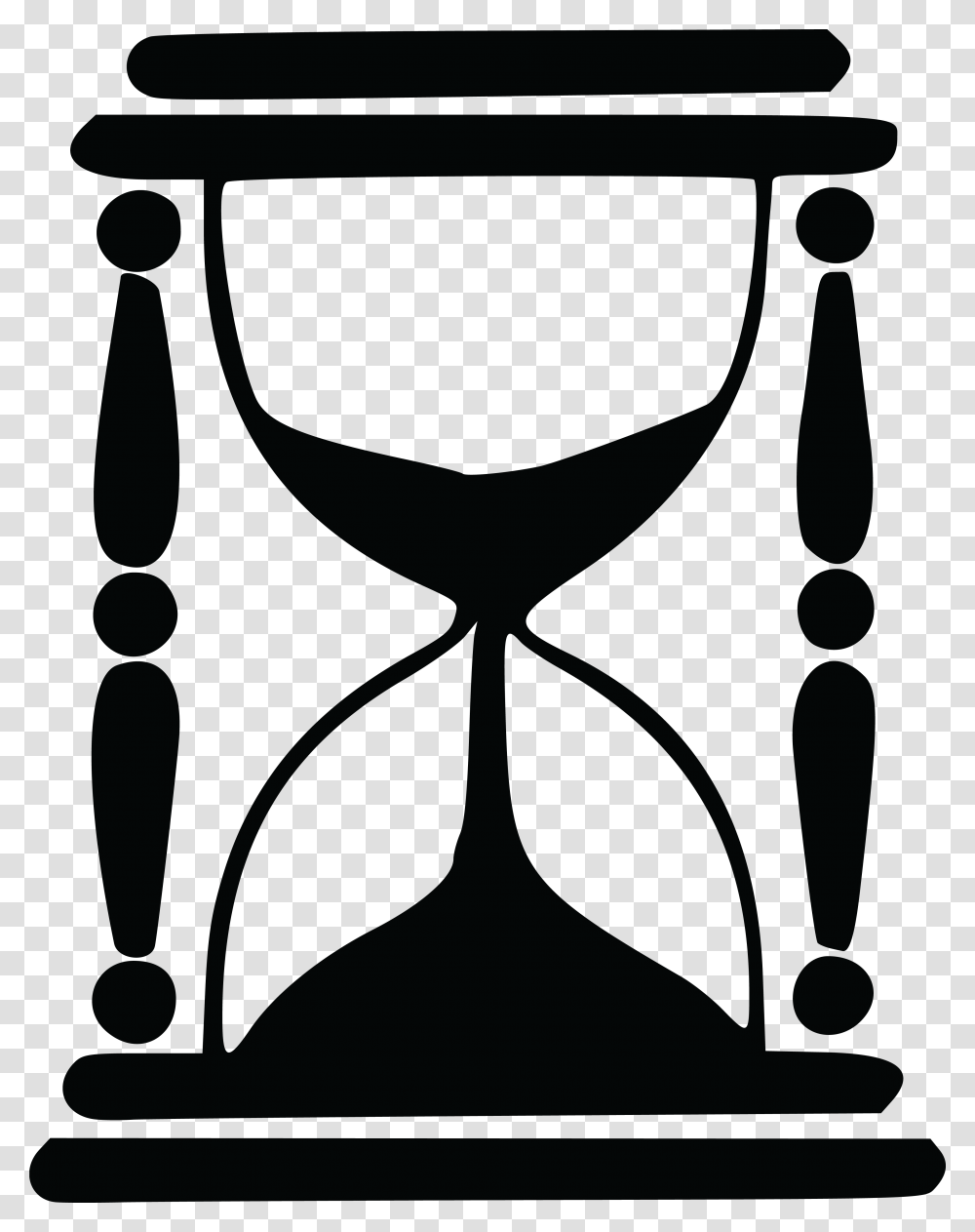 Free Clipart Of An Hourglass Transparent Png