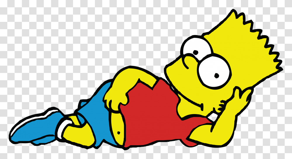 Free Clipart Of Bart Simpson, Food, Pac Man, Peeps Transparent Png