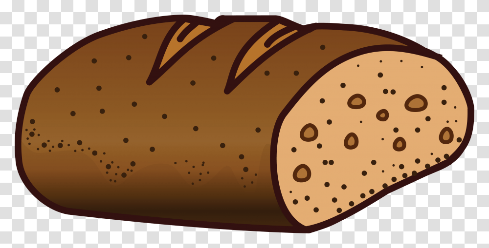 Free Clipart Of Bread Clipart Bread Bread Clipart Black And White, Food, Bread Loaf, French Loaf, Rug Transparent Png