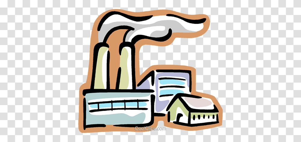 Free Clipart Of Smoke Stack, Building, Animal, Housing, Drawing Transparent Png