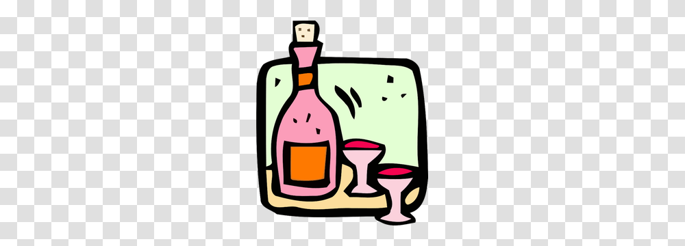 Free Clipart Of Wine Glasses, Beverage, Alcohol, Bottle, Liquor Transparent Png