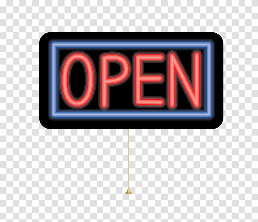 Free Clipart Open Neon Sign, Light, Number Transparent Png