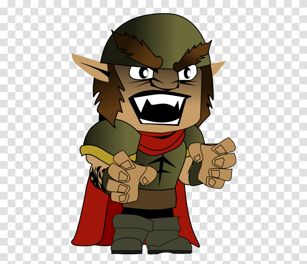 Free Clipart Orc Chibi Peileppe, Hand, Person Transparent Png