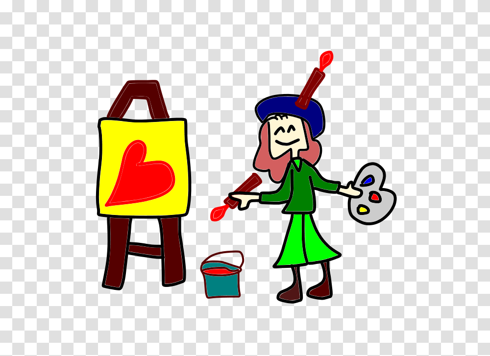 Free Clipart Painter With A Picture Loveandread, Person, Human, Performer, Juggling Transparent Png