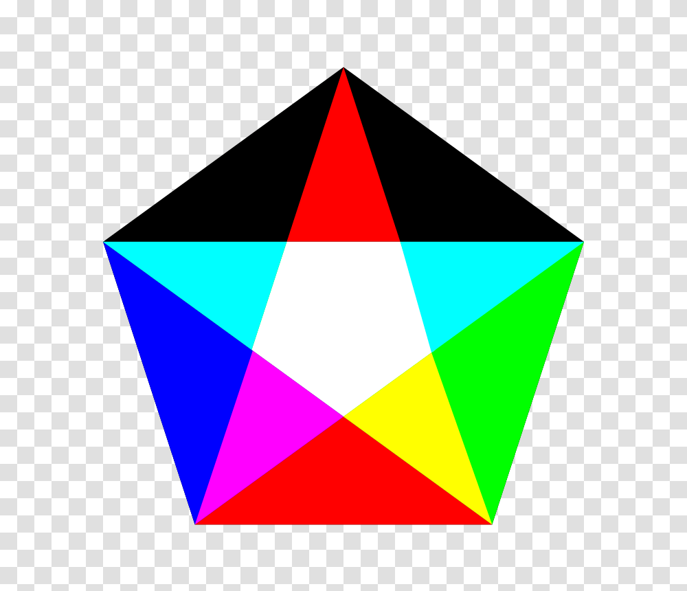 Free Clipart Pentagon Rgb Mix Fail, Triangle Transparent Png