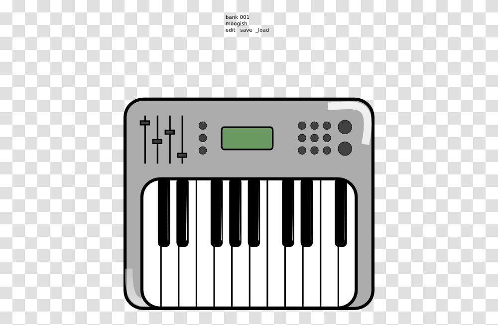 Free Clipart Piano Keyboard, Electronics Transparent Png