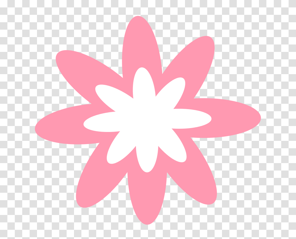 Free Clipart Pink Burst Flower Scout, Plant, Blossom, Petal, Daisy Transparent Png