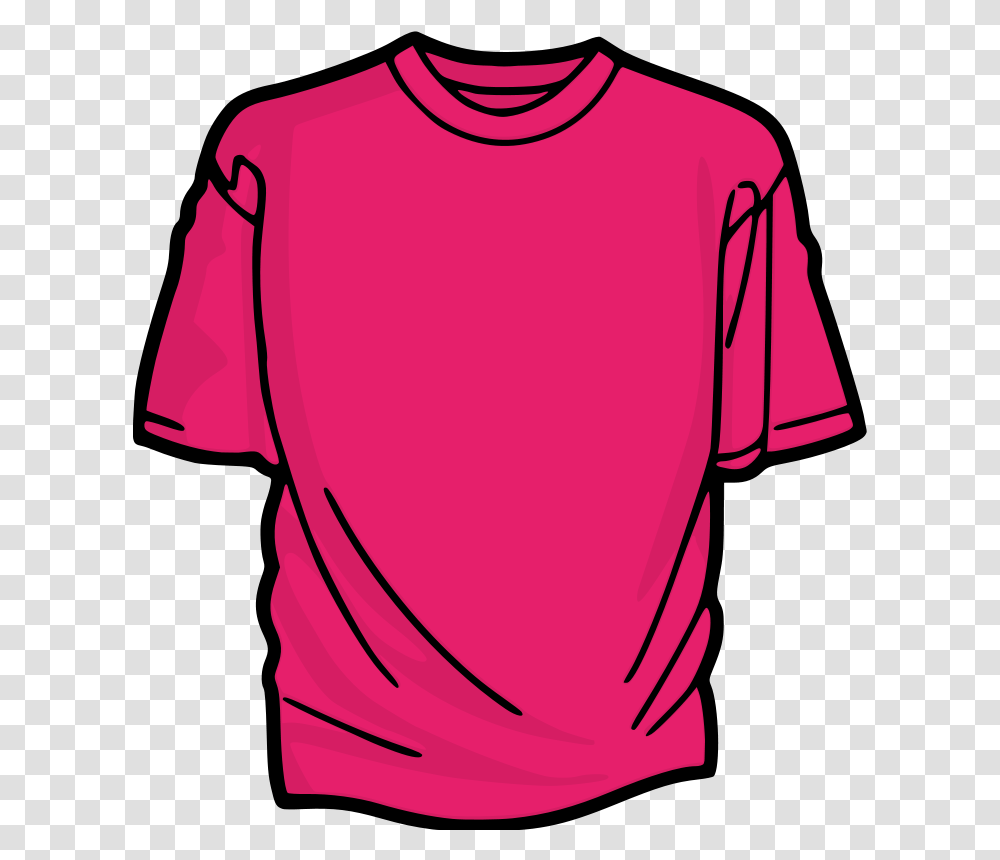 Free Clipart Pink T Shirt Kuba, Apparel, Sleeve, T-Shirt Transparent Png