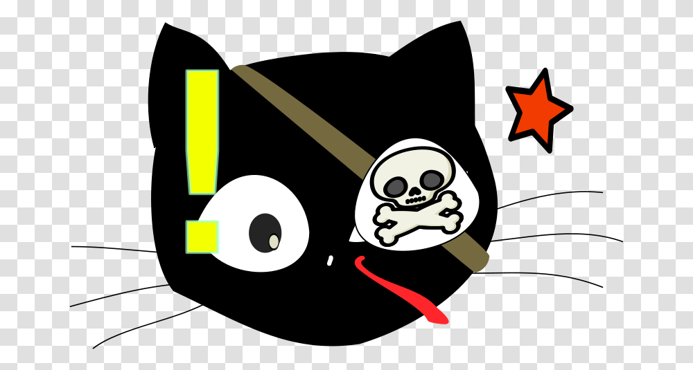 Free Clipart Pirate Cat Antontw Transparent Png