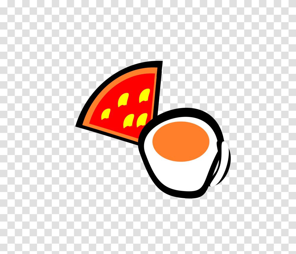 Free Clipart Pizza And Coffie Peterbrough, Food, Egg, Road Sign Transparent Png