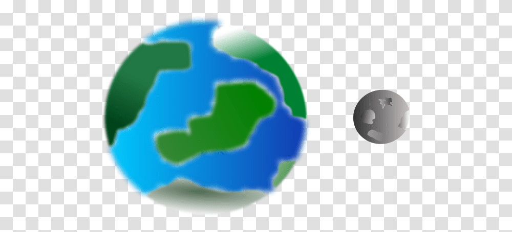 Free Clipart Planet With Moon Cprostire Earth And Moon Clipart, Outer Space, Astronomy, Universe, Globe Transparent Png