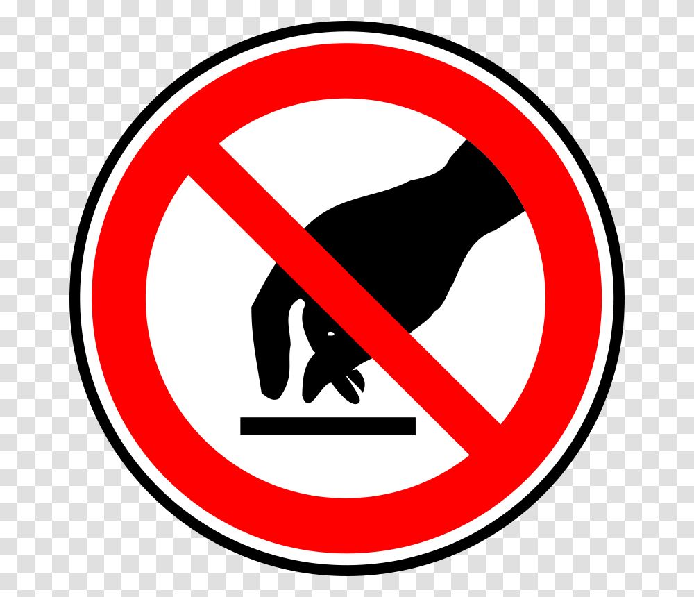 Free Clipart Prohibition Yves Guillou, Road Sign, Stopsign Transparent Png