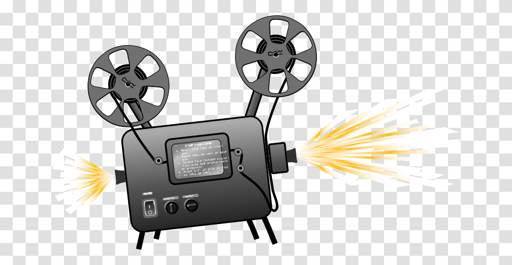 Free Clipart, Projector, Reel, Adapter Transparent Png