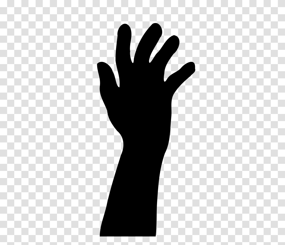 Free Clipart Raised Hand In Silhouette Dripsandcastle, Gray, World Of Warcraft Transparent Png