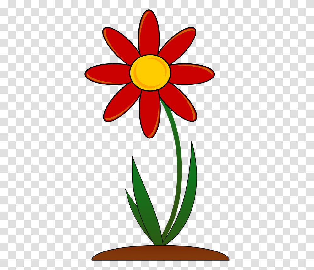 Free Clipart Red Flower Jean Victor Balin Clip Art, Plant, Blossom, Daisy, Daisies Transparent Png
