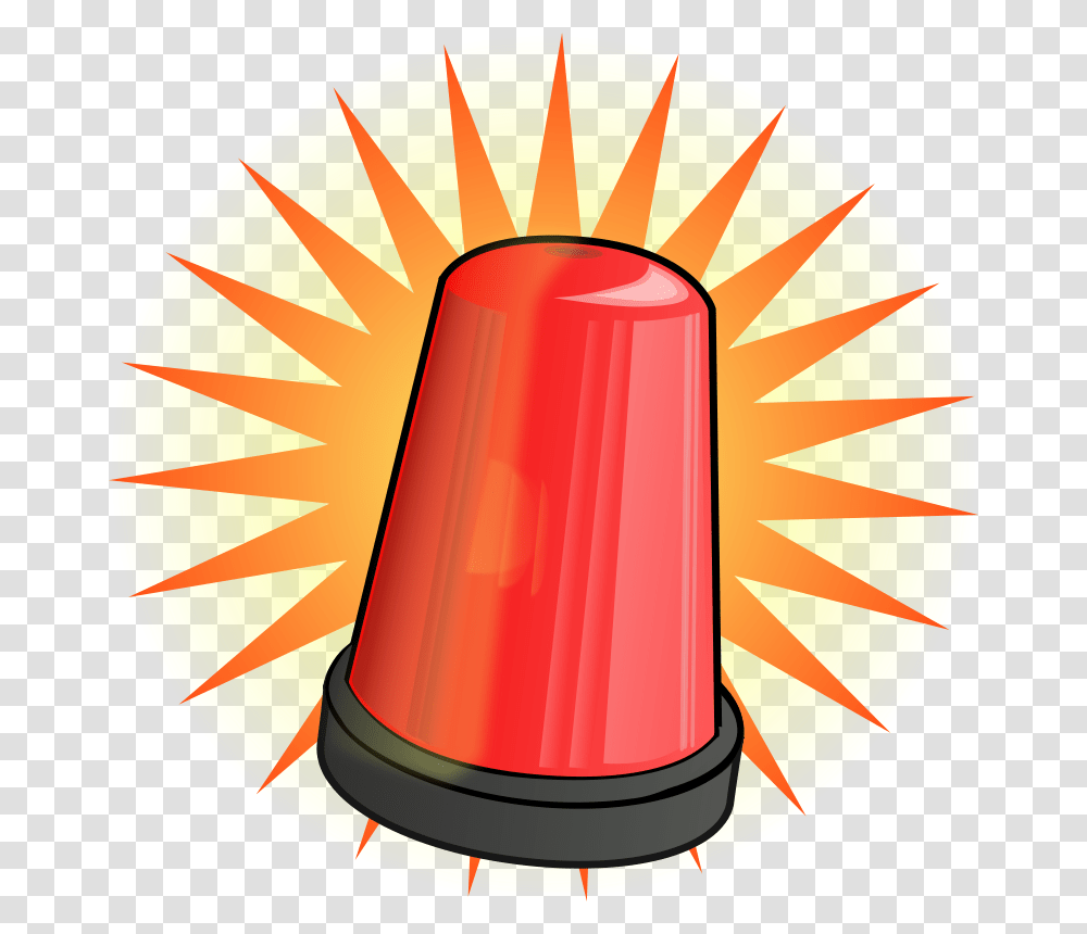 Free Clipart Red Signal Light Qubodup, Cone Transparent Png