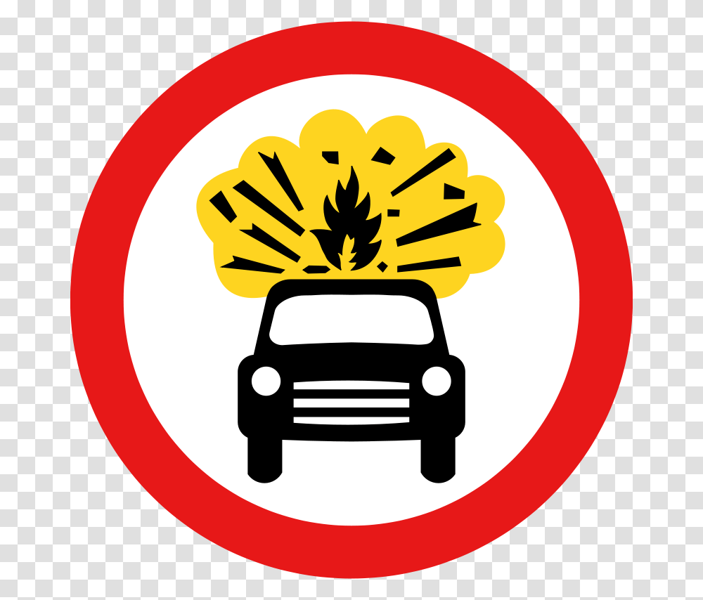 Free Clipart Roadsign Kaboom Anonymous, Car, Vehicle, Transportation Transparent Png