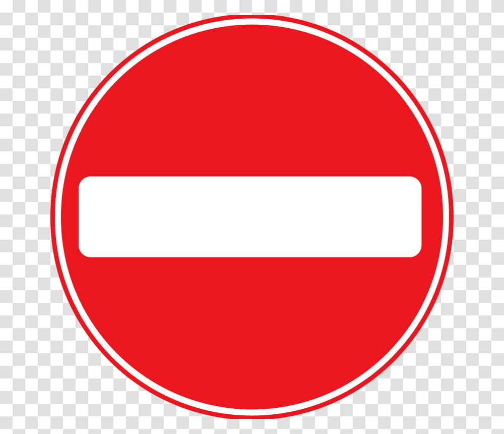 Free Clipart Roadsign No Entry Anonymous, Road Sign, Stopsign Transparent Png