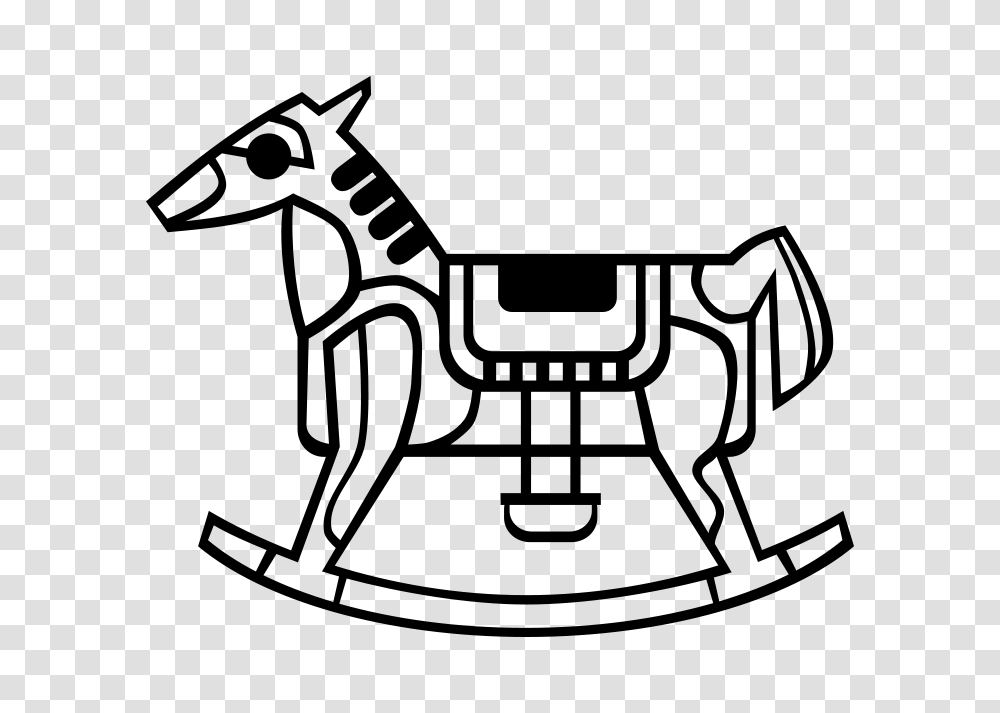 Free Clipart Rocking Horse Outline Viscious Speed, Gray, World Of Warcraft Transparent Png