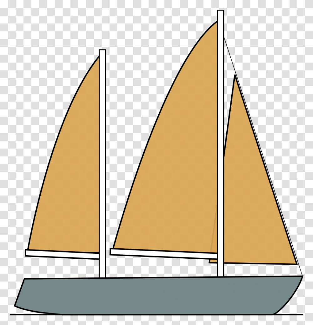 Free Clipart Sailboats Ketch Sail, Vehicle, Transportation, Yacht Transparent Png