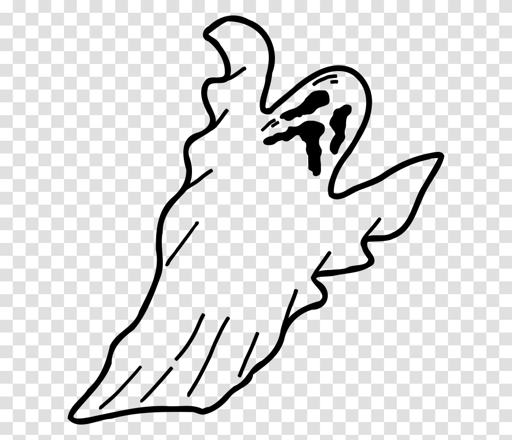 Free Clipart Scary Ghost Naoshika, Gray, World Of Warcraft Transparent Png