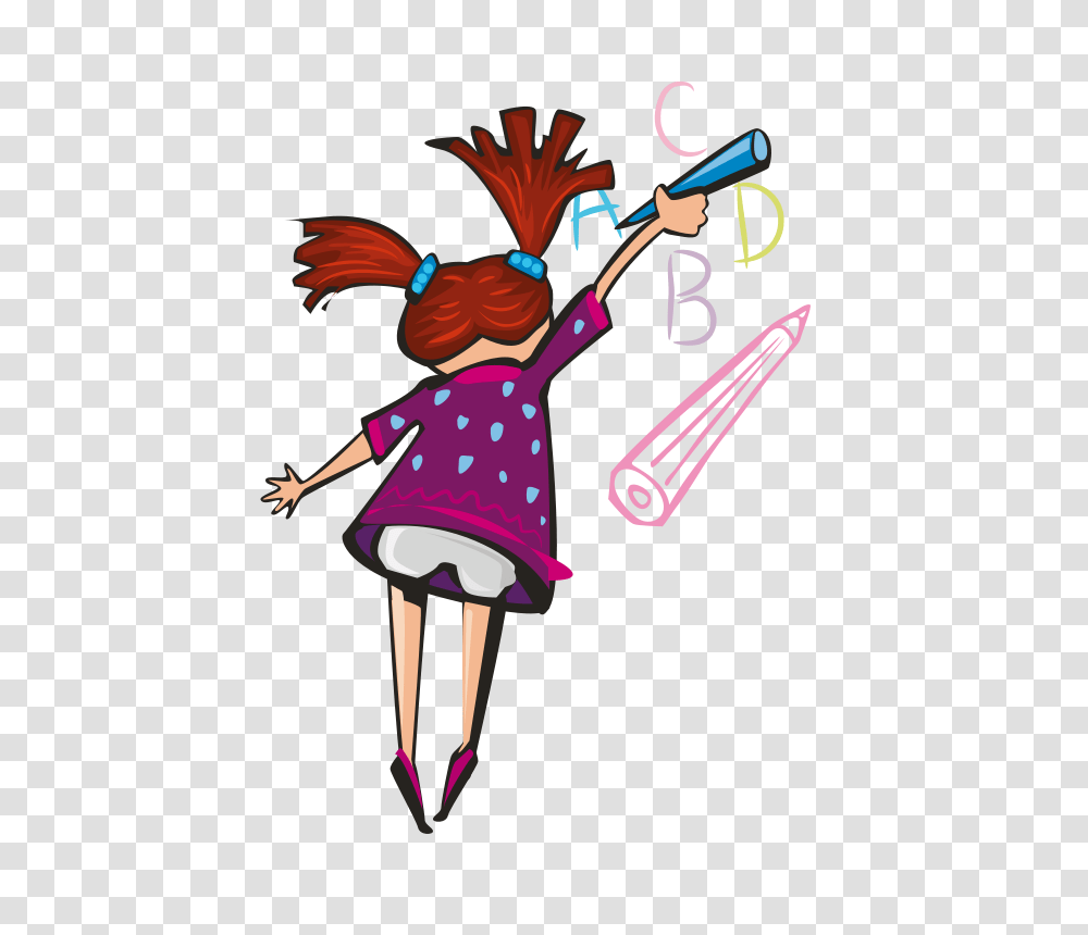 Free Clipart School Days, Female, Dress, Girl, Leisure Activities Transparent Png
