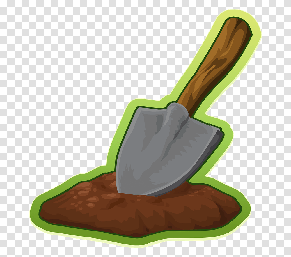 Free Clipart Shovel, Tool Transparent Png